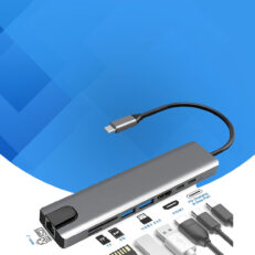 HUB USB-C 8-1 (Windows / MAC)