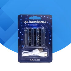 Baterías Recargables AA/AAA (USB)