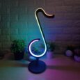 Lámpara LED RGB Nota Musical 