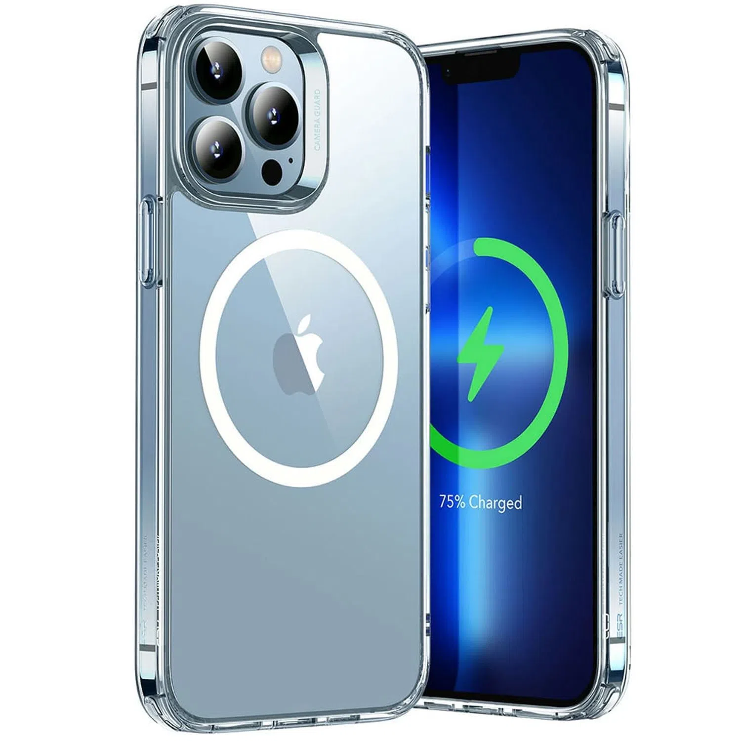 Cobertor transparente de silicona MagSafe para iPhone X – 14 Series